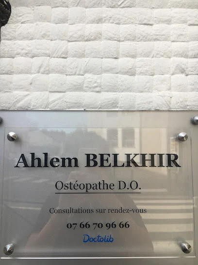 Ahlem Belkhir - Ostéopathe D.O.