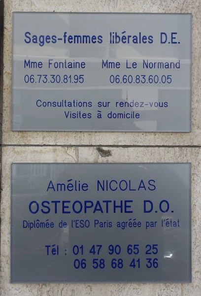 Amélie NICOLAS Ostéopathe DO - Bois Colombes
