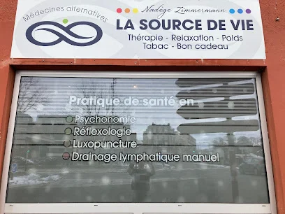 Cabinet la source de vie - Nadège ZIMMERMANN - Praticienne de santé en psychonomie, réflexologue