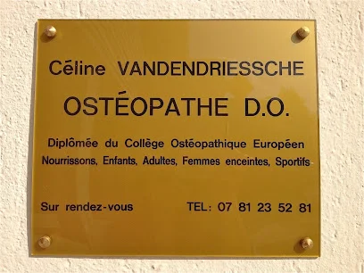Céline Vandendriessche Ostéopathe D.O.