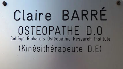 Claire Barré - Ostéopathe