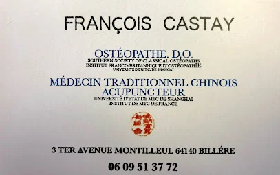 François CASTAY - Ostéopathie et Acupuncture