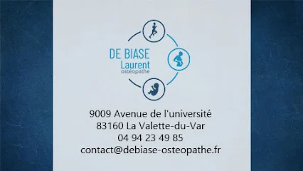 Laurent De Biase, Ostéopathe D.O & Drainage lymphatique Renata França La Valette du Var