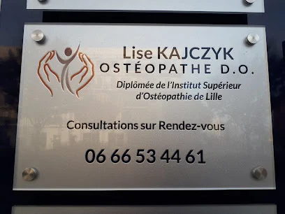 Lise KAJCZYK - Ostéopathe D.O.