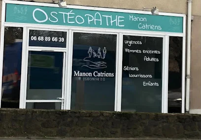 Manon CATRIENS Ostéopathe D.O