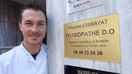 Osteopathe Antibes - Maxime Esbrayat