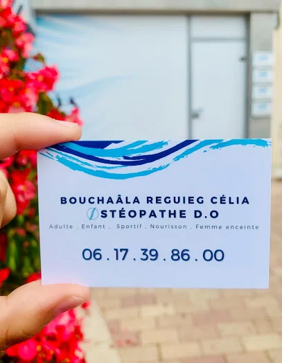 OSTÉOPATHE D.O. - Célia Bouchaâla Reguieg Belkacem