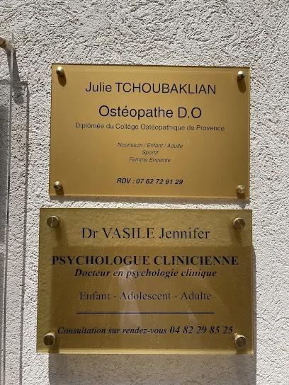 Ostéopathe D.O - Julie Tchoubaklian